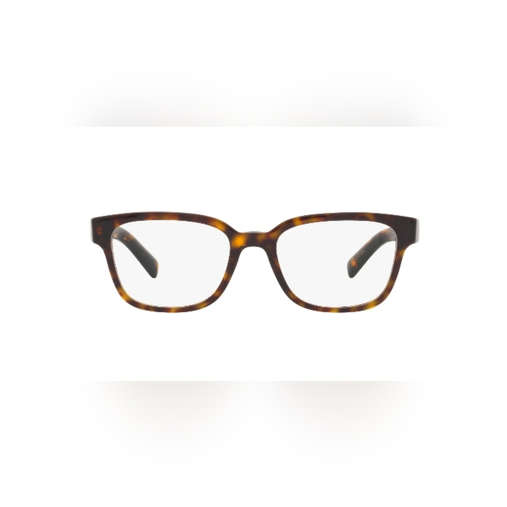 NEW MEN'S RECTANGLE HAVANA EYEGLASSES PRADA PR04YVF 2AU1O1 NEW PR 04YVF - Picture 3 of 7